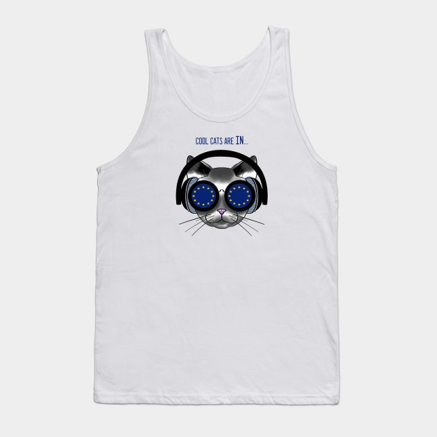 Cool cats are IN Tank Top by Blacklinesw9